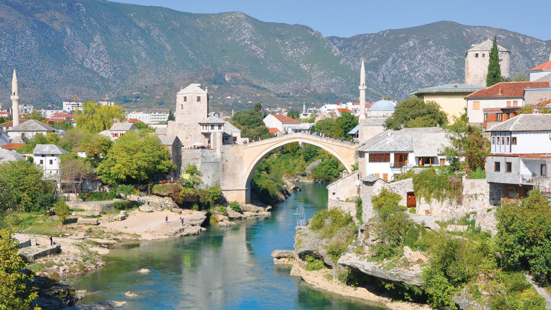 Old Bridge in Mostar, Bosnia and Herzegovina