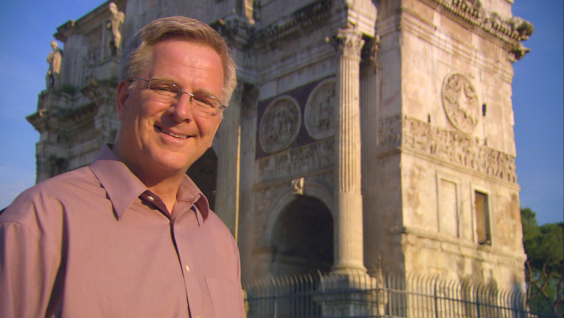 Rick Steves at the Forum