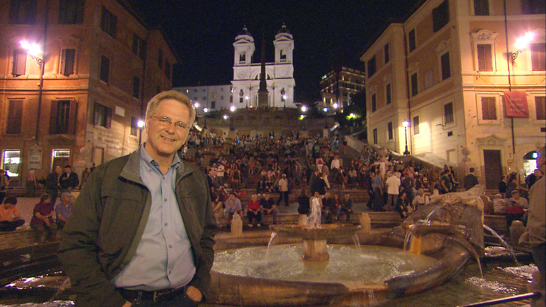 Rick at the Spanish Steps