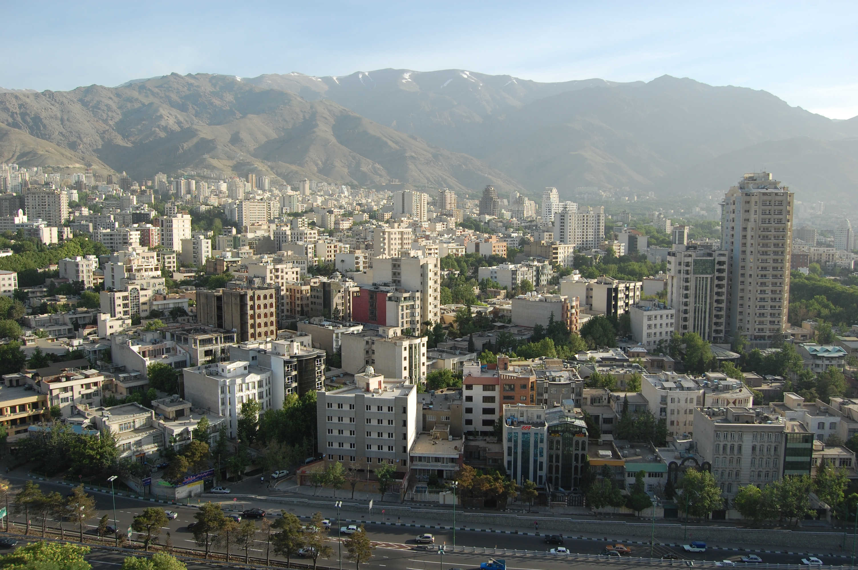 Tehran skyline