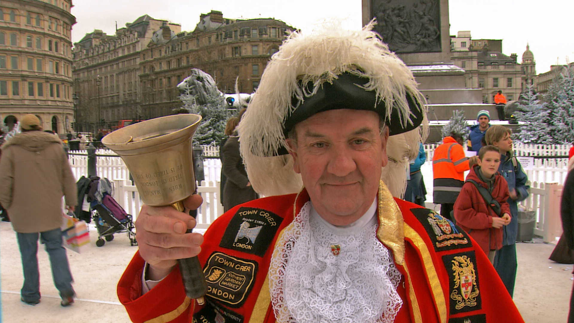 Town Crier in Trafalgar Square