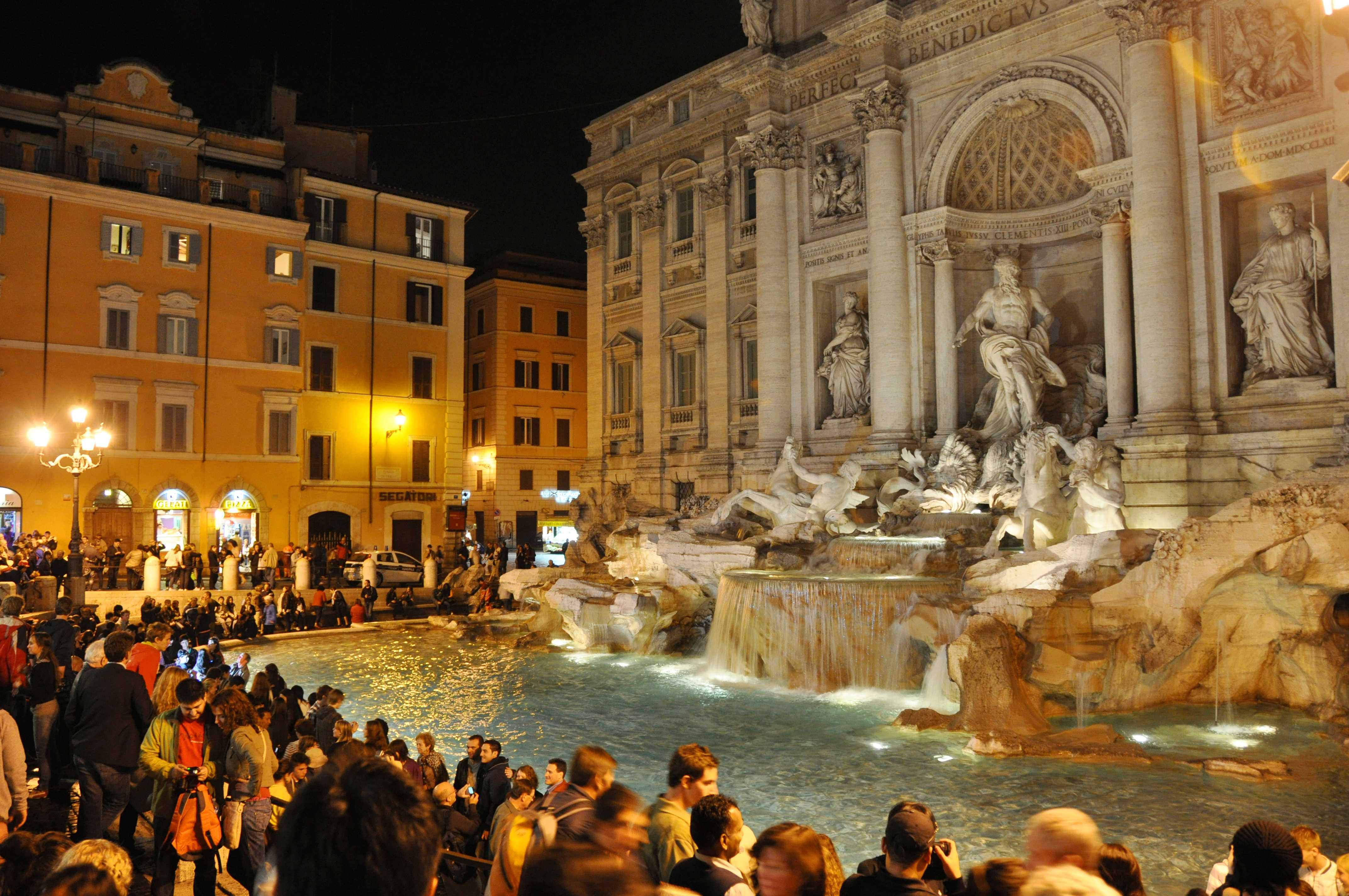 The Trevi Fountain